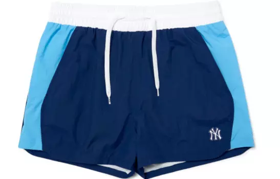 Женские повседневные шорты New York Yankees цвета морской волны MLB, Marine Blue