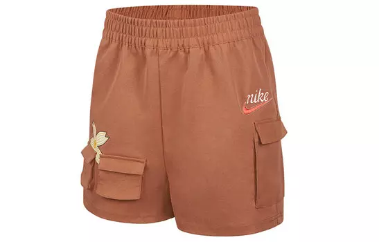 Женские повседневные шорты Nike, цвет Brown