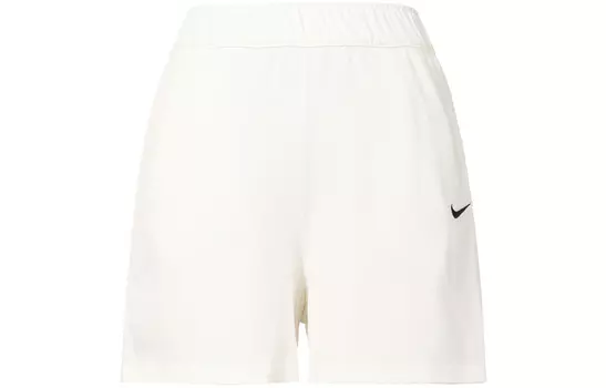 Женские повседневные шорты Nike, Молочно-Белый