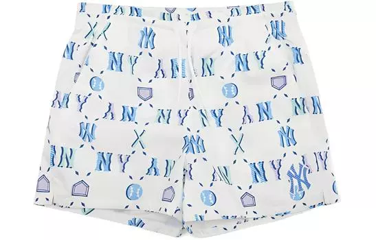 Женские повседневные шорты с логотипом Mlb Base, белые