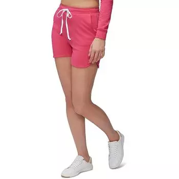 Женские повседневные шорты с завязками на талии и высокой посадкой Three Dots, цвет bright rose