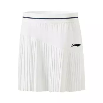 Женские повседневные шорты серии LiNing Tennis, стандартные, белые