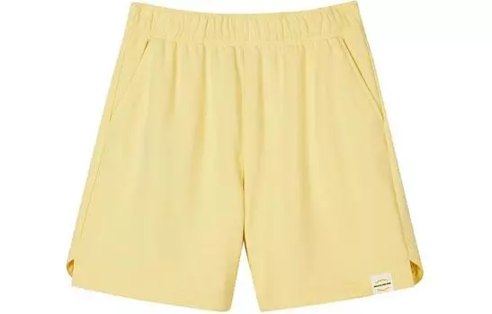 Женские повседневные шорты светло-бананового цвета Skechers, Light Banana Yellow