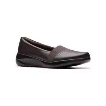 Женские повседневные слипоны Kaetlyn Rhea Clarks, цвет chocolate leather