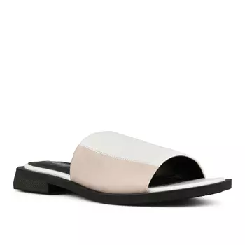 Женские повседневные тапочки белые Tendenz