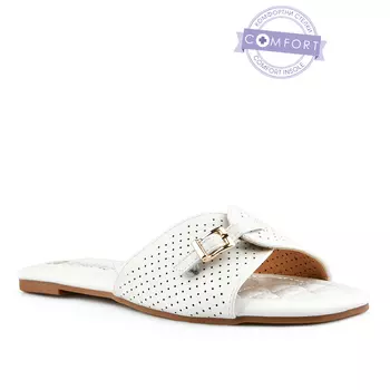 Женские повседневные тапочки белые Tendenz