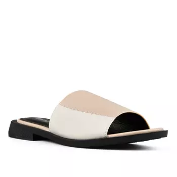 Женские повседневные тапочки бежевого цвета Tendenz