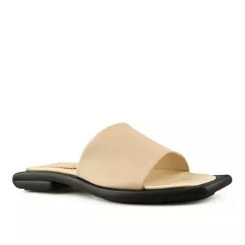 Женские повседневные тапочки бежевого цвета Tendenz