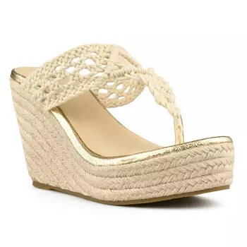 Женские повседневные тапочки бежевого цвета Tendenz