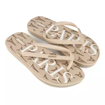 Женские повседневные тапочки бежевого цвета Tendenz