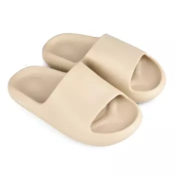 Женские повседневные тапочки бежевого цвета Tendenz