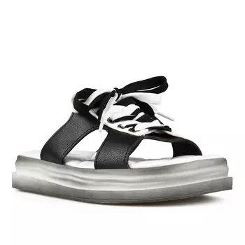 Женские повседневные тапочки черного цвета на платформе Tendenz