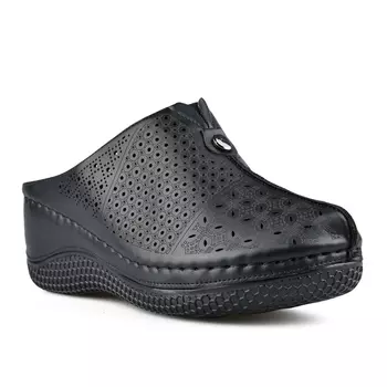 Женские повседневные тапочки черного цвета на платформе Tendenz