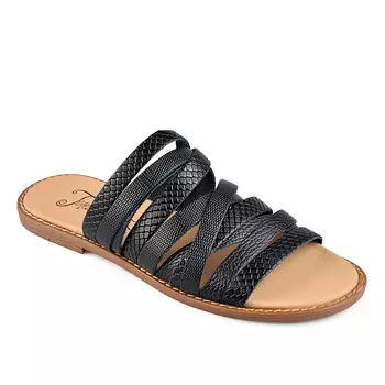 Женские повседневные тапочки черные Tendenz