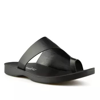 Женские повседневные тапочки черные Tendenz