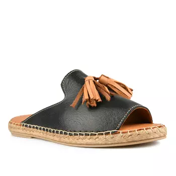 Женские повседневные тапочки черные Tendenz