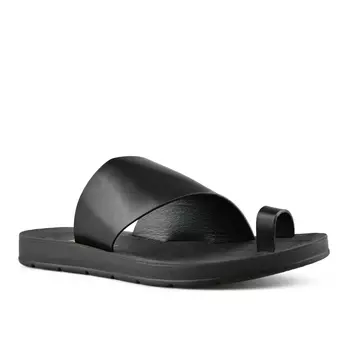 Женские повседневные тапочки черные Tendenz