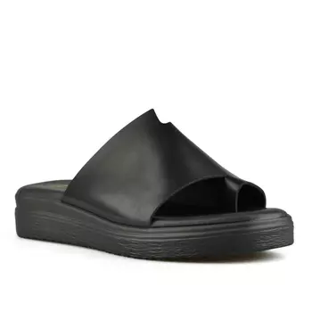 Женские повседневные тапочки черные Tendenz