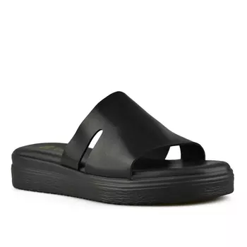 Женские повседневные тапочки черные Tendenz