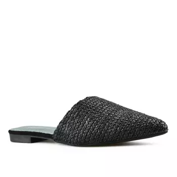 Женские повседневные тапочки черные Tendenz