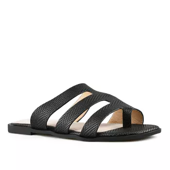 Женские повседневные тапочки черные Tendenz