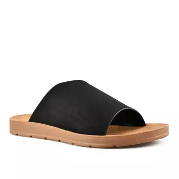 Женские повседневные тапочки черные Tendenz