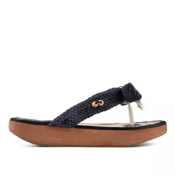 Женские повседневные тапочки черные Tendenz