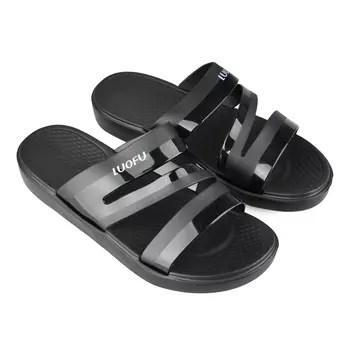 Женские повседневные тапочки черные Tendenz