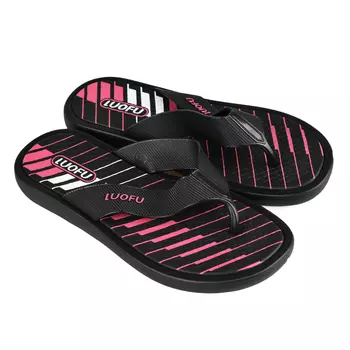 Женские повседневные тапочки черные Tendenz