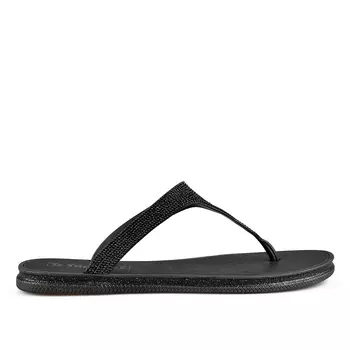 Женские повседневные тапочки черные Tendenz