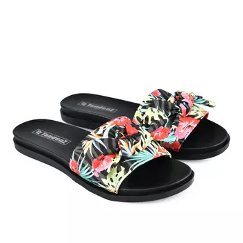 Женские повседневные тапочки черные Tendenz