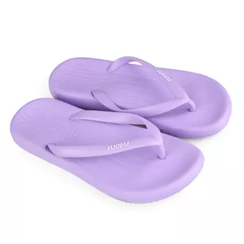 Женские повседневные тапочки фиолетового цвета Tendenz