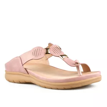 Женские повседневные тапочки розовые Tendenz