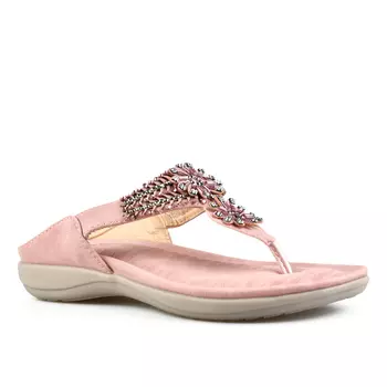Женские повседневные тапочки розовые Tendenz