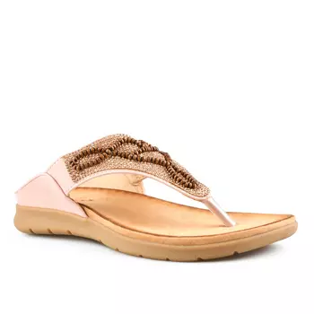 Женские повседневные тапочки розовые Tendenz