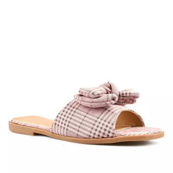 Женские повседневные тапочки розовые Tendenz