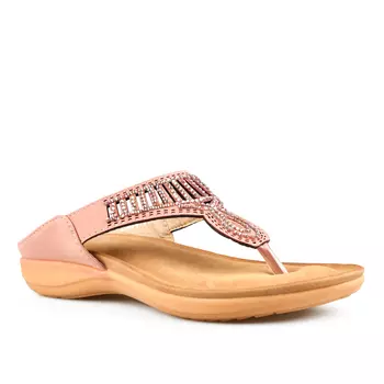 Женские повседневные тапочки розовые Tendenz