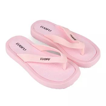 Женские повседневные тапочки розовые Tendenz