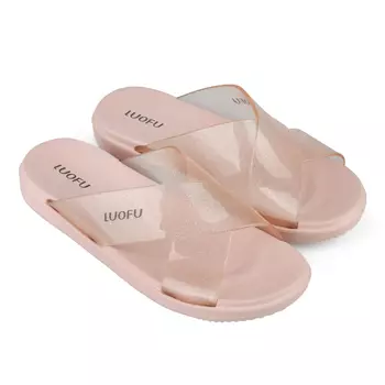 Женские повседневные тапочки розовые Tendenz