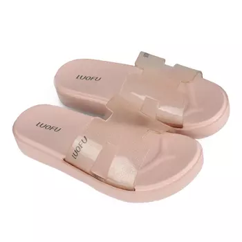 Женские повседневные тапочки розовые Tendenz