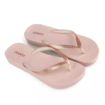 Женские повседневные тапочки розовые Tendenz