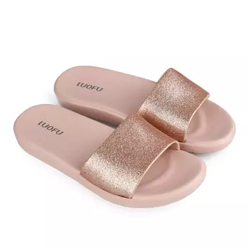 Женские повседневные тапочки розовые Tendenz