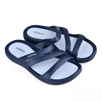 Женские повседневные тапочки синие Tendenz