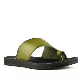 Женские повседневные тапочки зеленые Tendenz