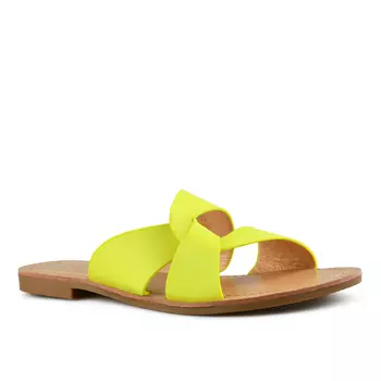 Женские повседневные тапочки зеленые Tendenz