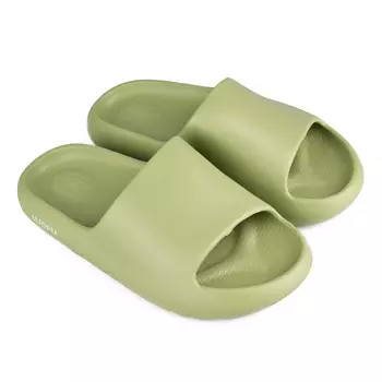 Женские повседневные тапочки зеленые Tendenz
