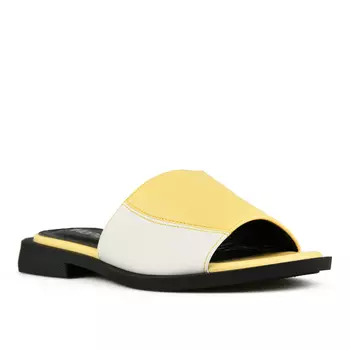 Женские повседневные тапочки желтые Tendenz