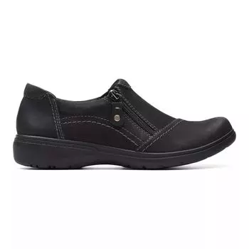Женские повседневные туфли Clarks Carleigh Ray из нубука Clarks, серо-коричневый