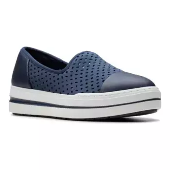 Женские повседневные туфли Cloudstepper от Одри Стар Clarks, синий