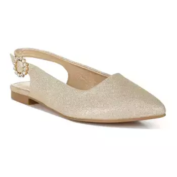 Женские повседневные туфли-лодочки Giora mule London Rag, золотой